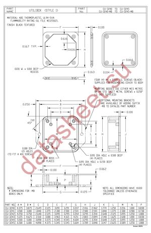 CU-3243-MB datasheet  